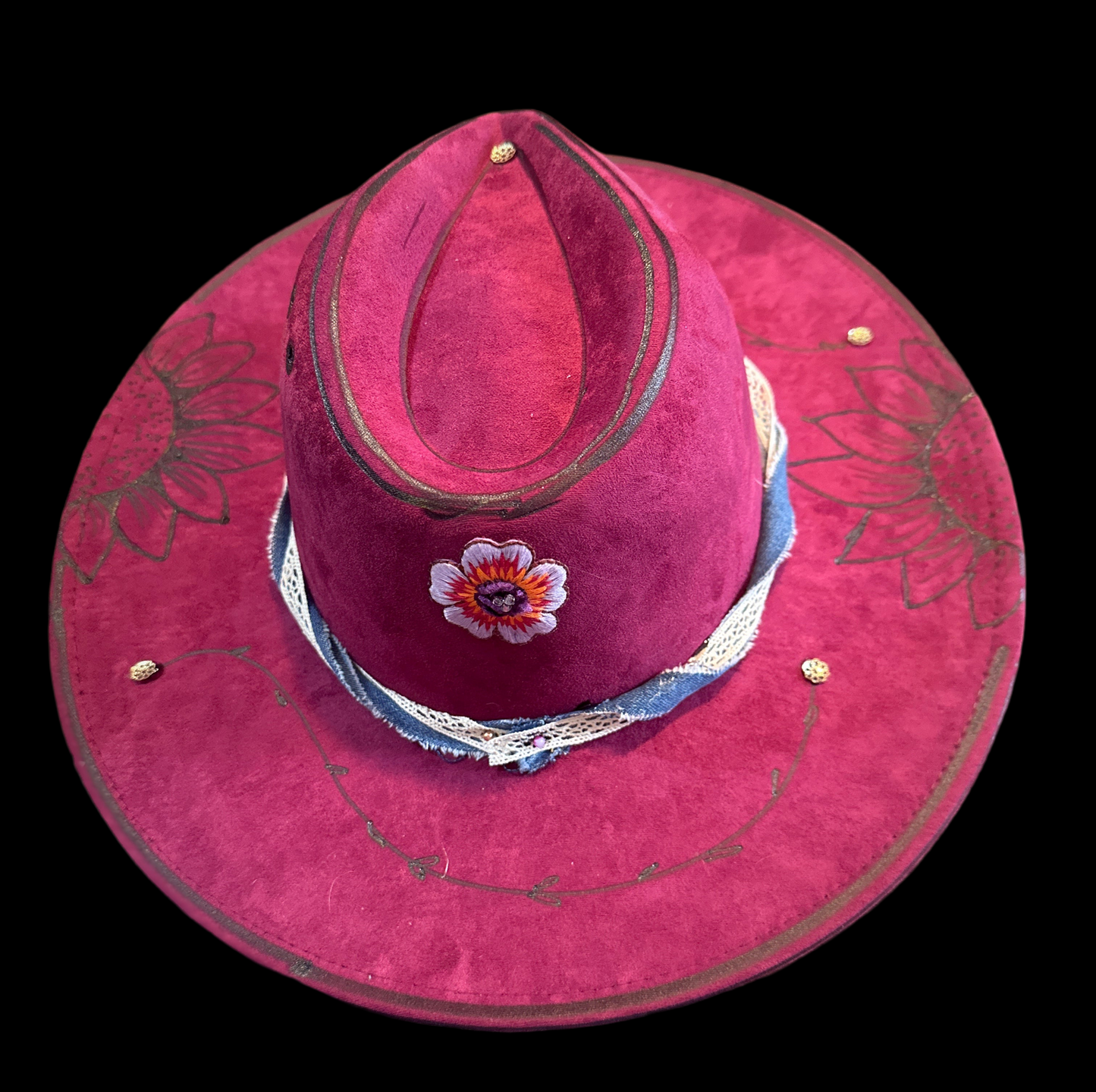 The flowers Hat
