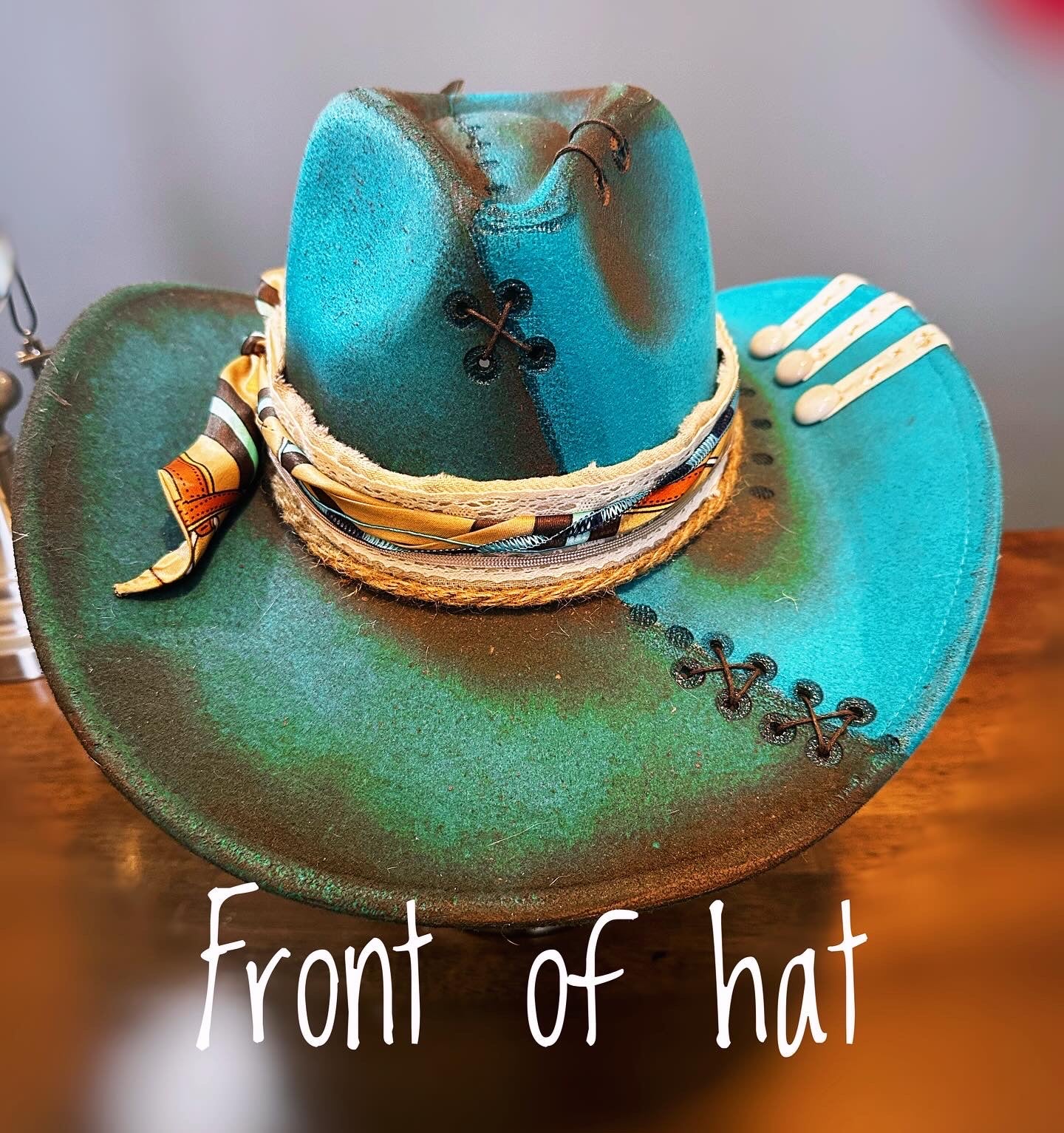 Beautiful in Brown and Turquoise