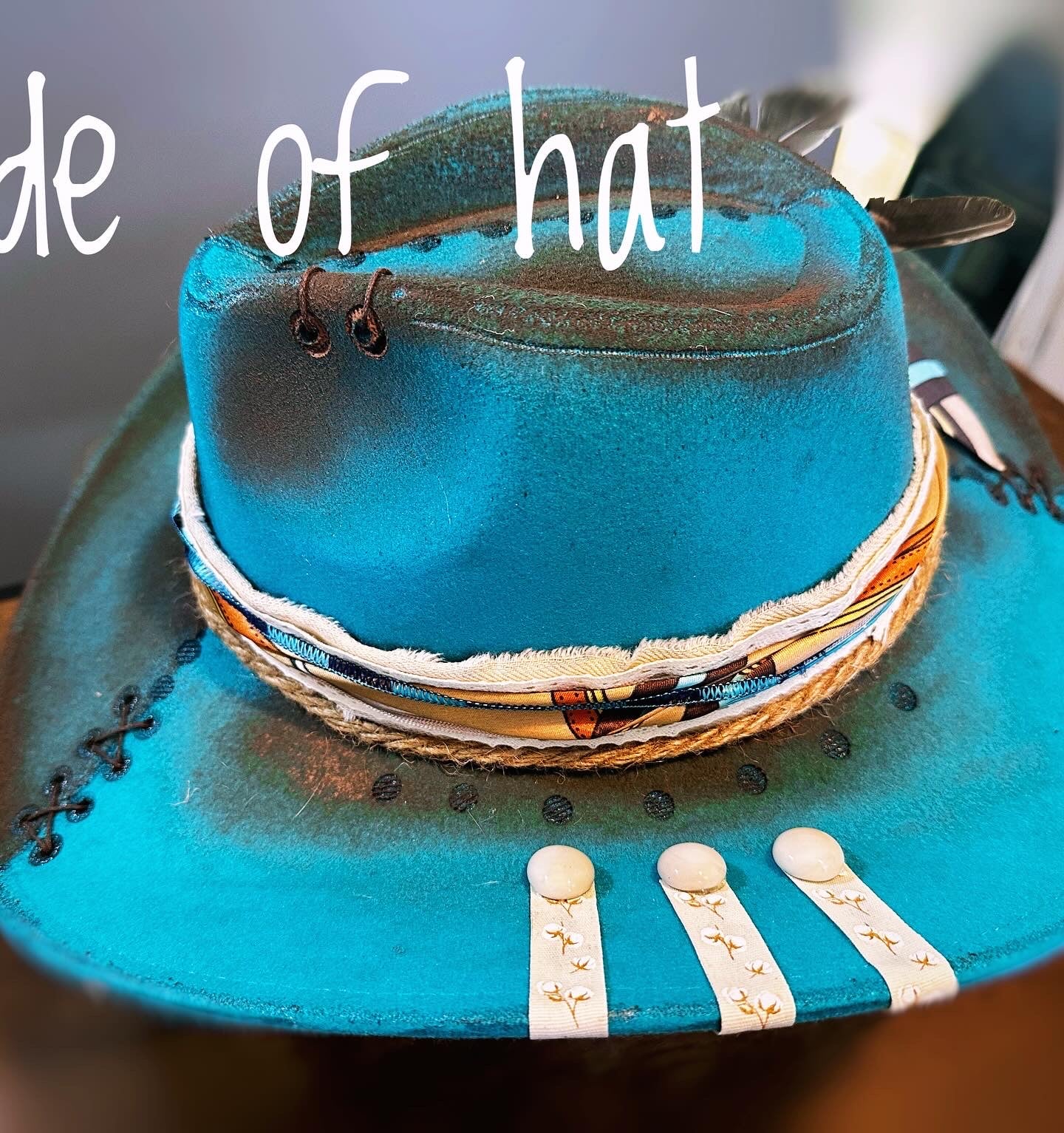 Beautiful in Brown and Turquoise