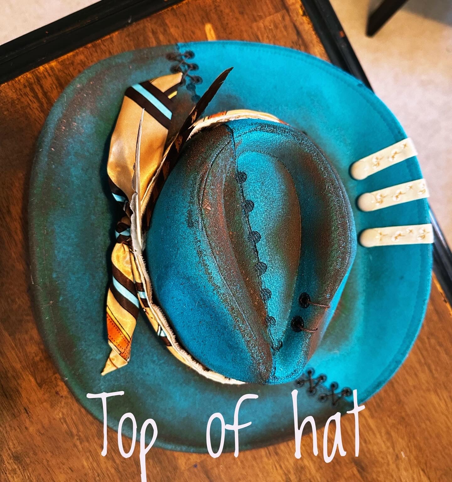Beautiful in Brown and Turquoise